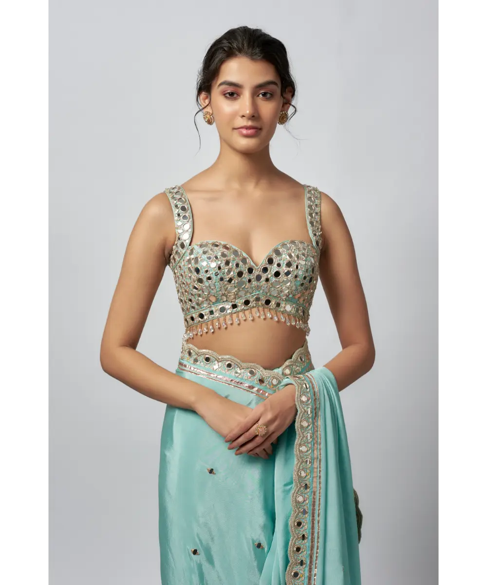 GOPI VAID- Anusha Saree Set